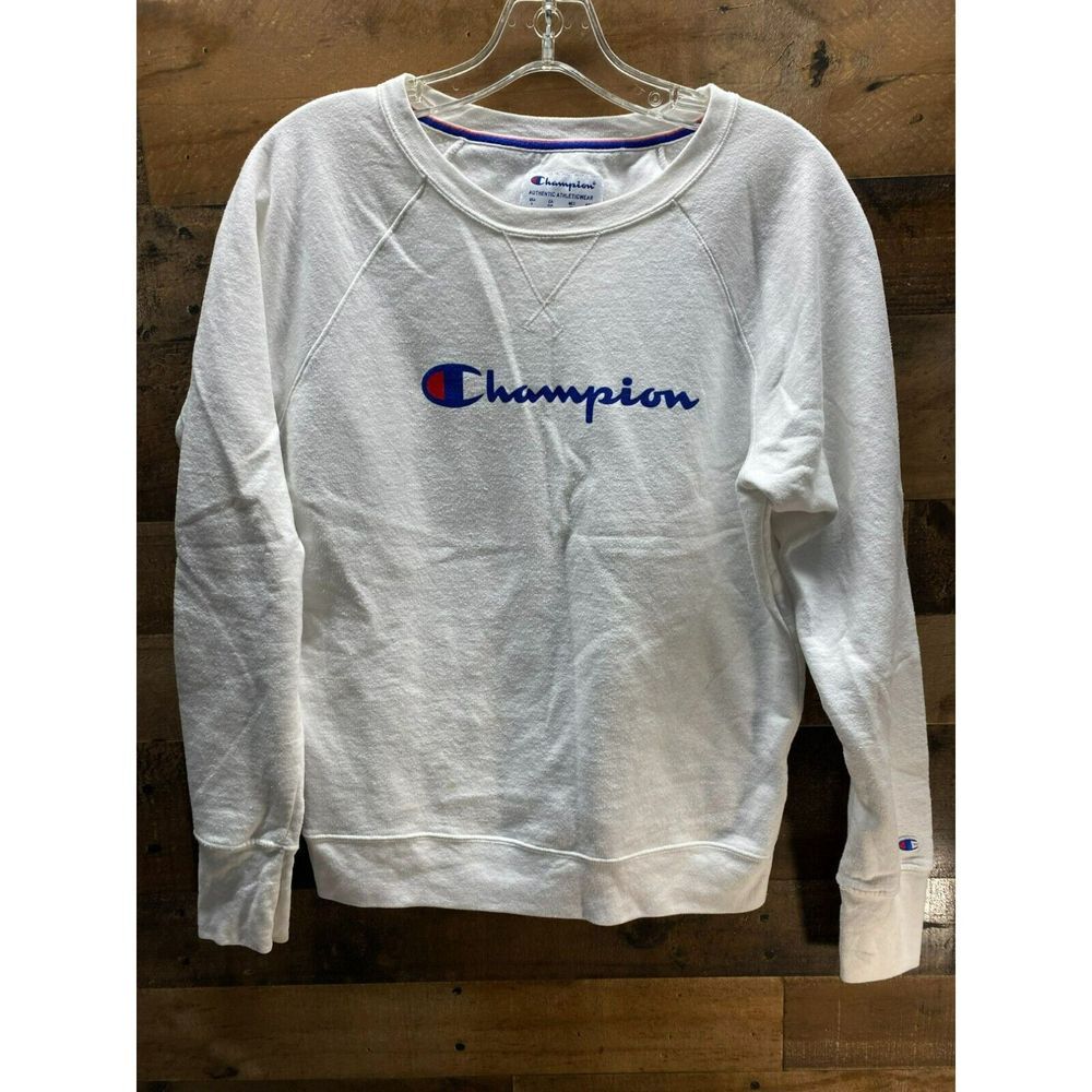 Champion Women's Pullover Logo Sweatshirt Size Small